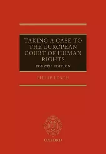 Taking a Case to the European Court of Human Rights cover