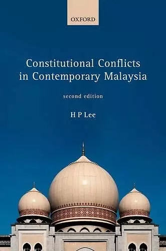 Constitutional Conflicts in Contemporary Malaysia cover