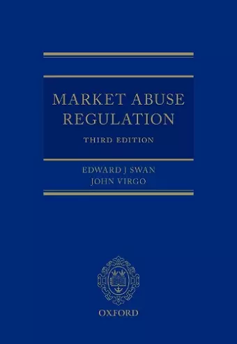 Market Abuse Regulation cover