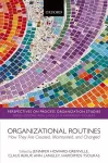 Organizational Routines cover