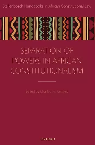 Separation of Powers in African Constitutionalism cover