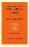 An Introduction to the Law of Torts cover