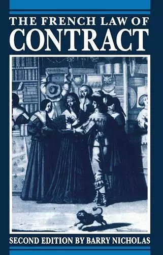 The French Law of Contract cover