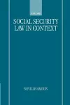 Social Security Law in Context cover