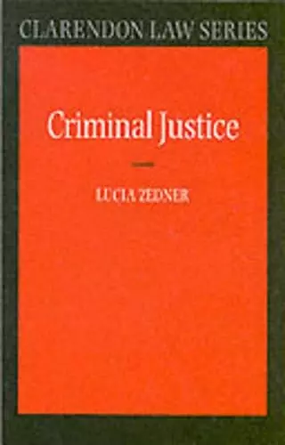 Criminal Justice cover