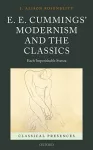 E. E. Cummings' Modernism and the Classics cover