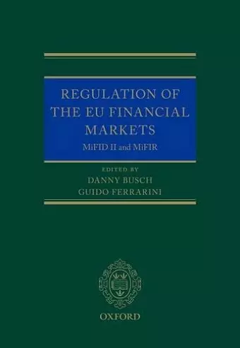 Regulation of the EU Financial Markets cover