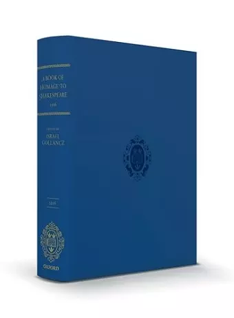 A Book of Homage to Shakespeare cover