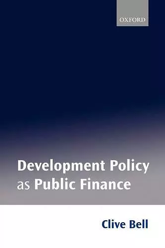 Development Policy as Public Finance cover