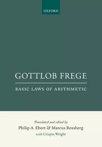 Gottlob Frege: Basic Laws of Arithmetic cover