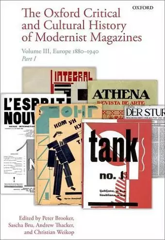 The Oxford Critical and Cultural History of Modernist Magazines cover