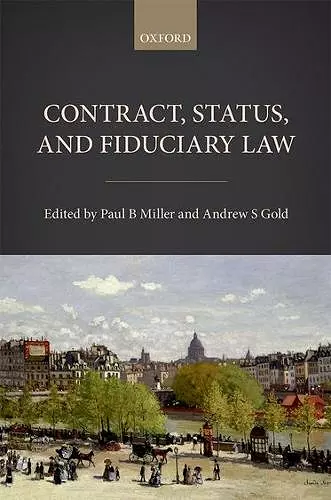 Contract, Status, and Fiduciary Law cover