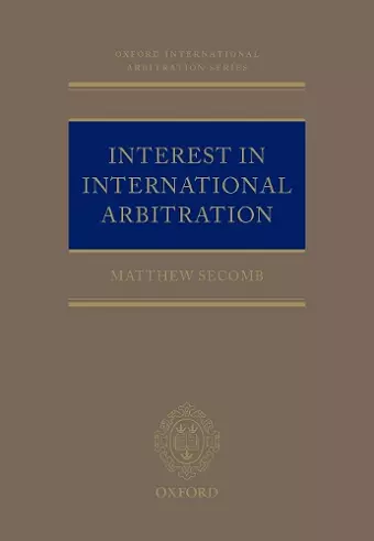 Interest in International Arbitration cover