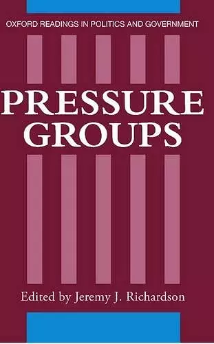 Pressure Groups cover