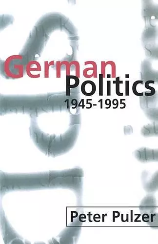 German Politics 1945-1995 cover