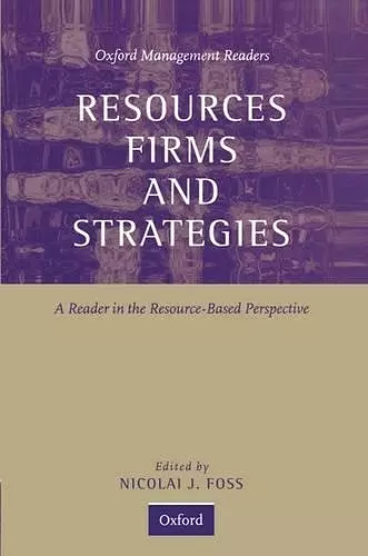 Resources, Firms, and Strategies cover