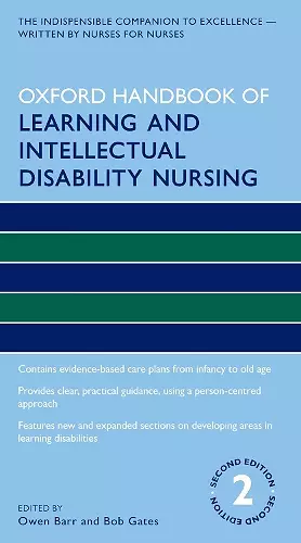 Oxford Handbook of Learning and Intellectual Disability Nursing cover