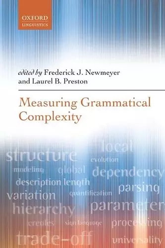 Measuring Grammatical Complexity cover