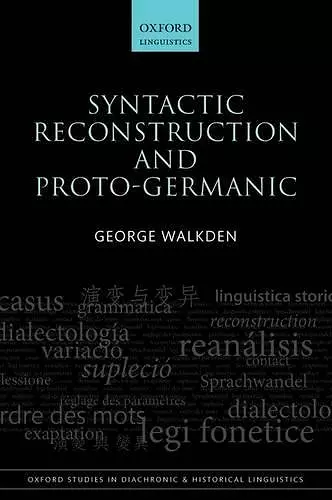 Syntactic Reconstruction and Proto-Germanic cover