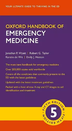 Oxford Handbook of Emergency Medicine cover