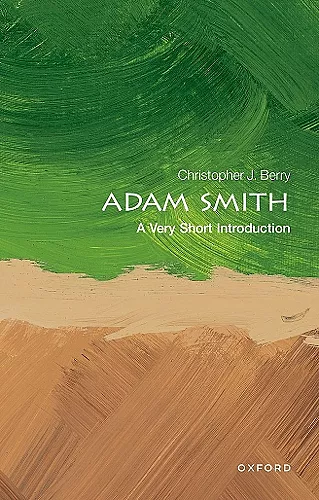 Adam Smith: A Very Short Introduction cover