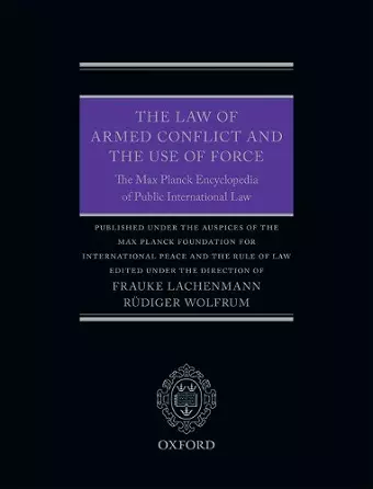 The Law of Armed Conflict and the Use of Force cover