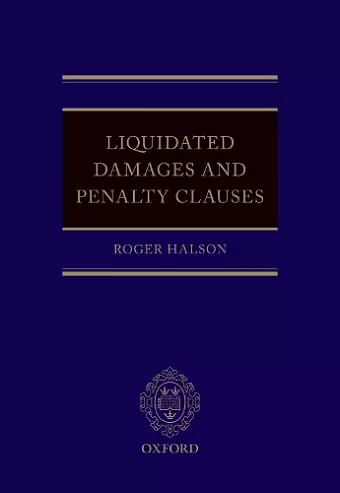 Liquidated Damages and Penalty Clauses cover