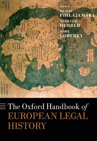 The Oxford Handbook of European Legal History cover