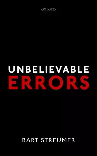 Unbelievable Errors cover