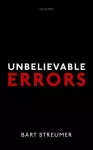 Unbelievable Errors cover