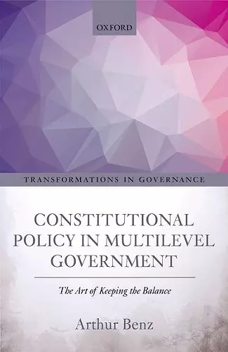 Constitutional Policy in Multilevel Government cover