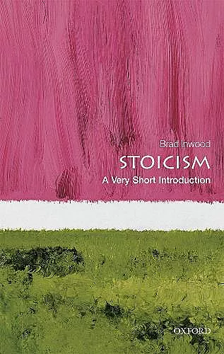 Stoicism: A Very Short Introduction cover