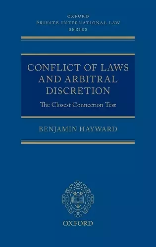 Conflict of Laws and Arbitral Discretion cover