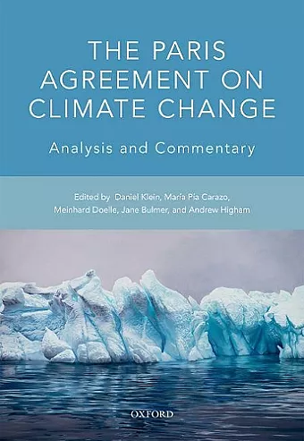 The Paris Agreement on Climate Change cover