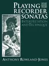 Playing Recorder Sonatas cover