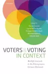 Voters and Voting in Context cover