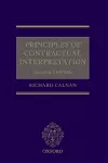 Principles of Contractual Interpretation cover