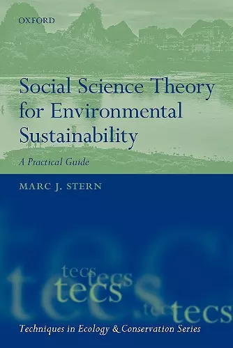 Social Science Theory for Environmental Sustainability cover