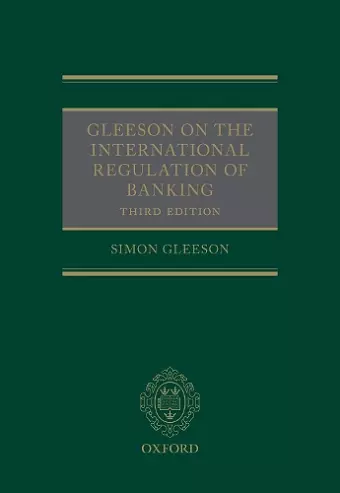 Gleeson on the International Regulation of Banking cover