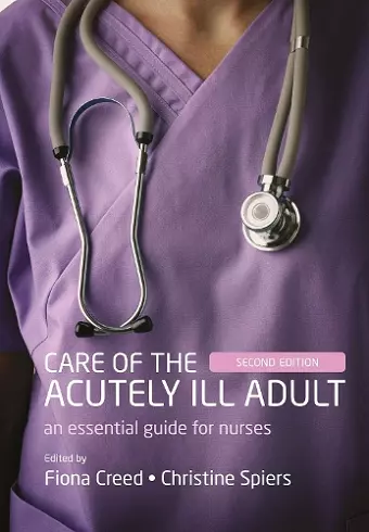 Care of the Acutely Ill Adult cover