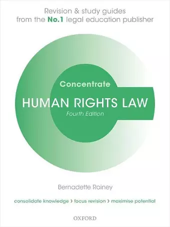 Human Rights Law Concentrate cover