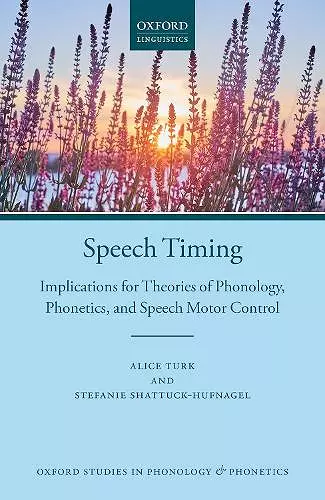 Speech Timing cover