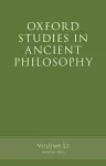 Oxford Studies in Ancient Philosophy, Volume 51 cover