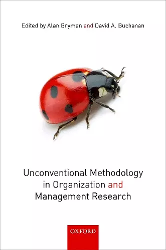 Unconventional Methodology in Organization and Management Research cover