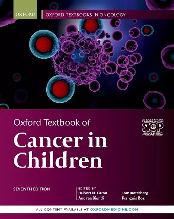 Oxford Textbook of Cancer in Children cover