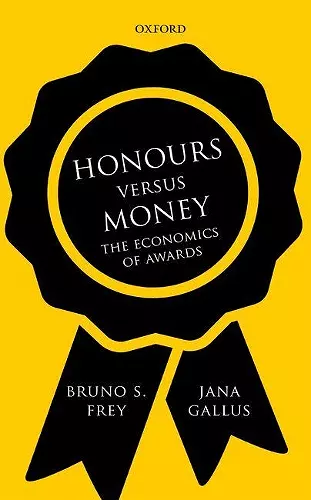 Honours versus Money cover