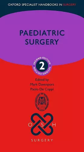 Paediatric Surgery cover