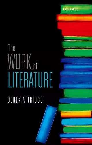 The Work of Literature cover