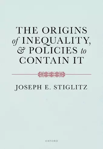 The Origins of Inequality cover