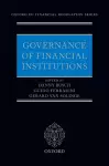 Governance of Financial Institutions cover